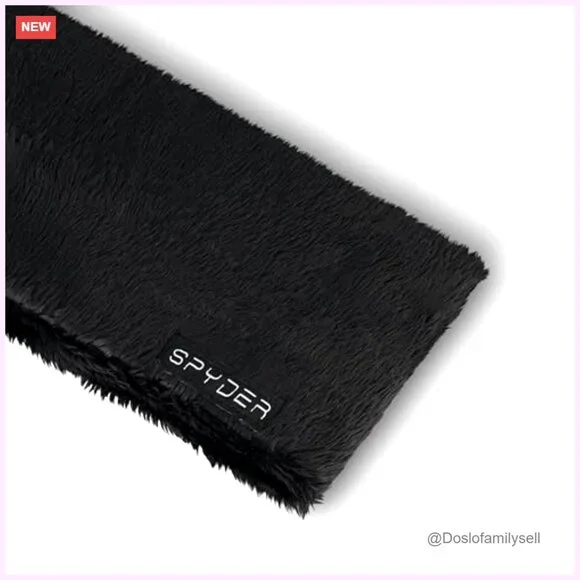 Low Pile Faux Fur Headband 2 Pack Winter Warm Stretchy Accessory